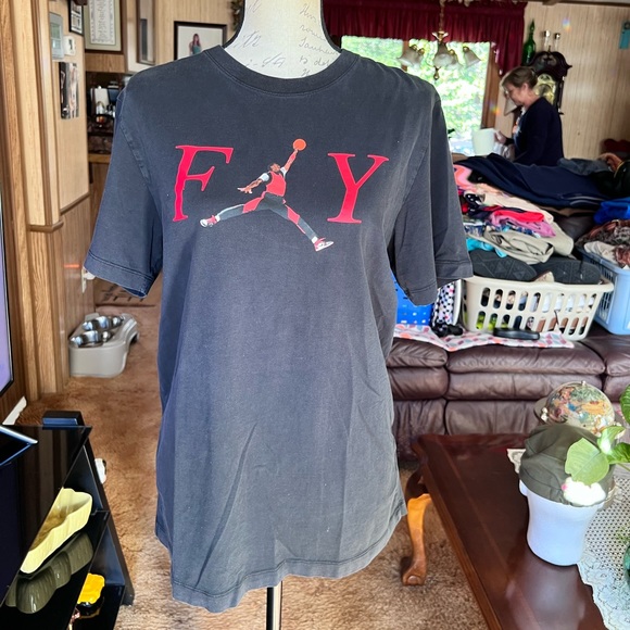 Jordan Fly Jumpman Mens Active Shirts & Tees - Picture 11 of 16